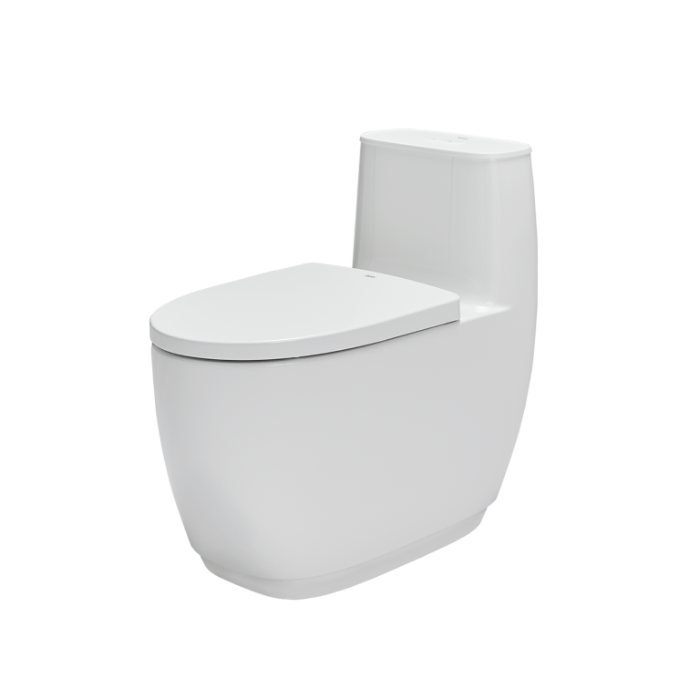 Bàn cầu 1 khối INAX AC-1052VN (AC1052VN) nắp đóng êm